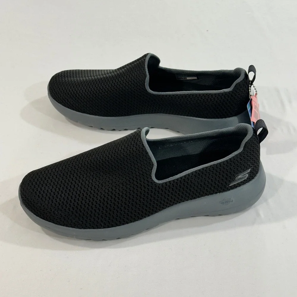 Skechers GoWalk Joy Walking Shoes Womens 8.5 Black Mesh Slip-On | Athleisure